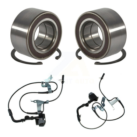 Front Wheel Bearing & Sensor Kit For 2009-2013 Mazda 6 2.5L with 4-Wheel ABS Harness K7S-102513