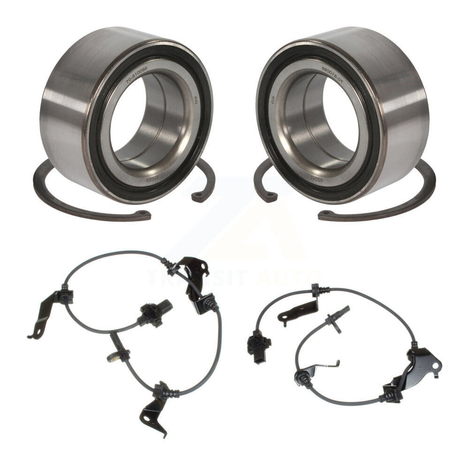 Front Wheel Bearing And ABS Sensor Kit For Honda Accord Crosstour with Harness K7S-102518