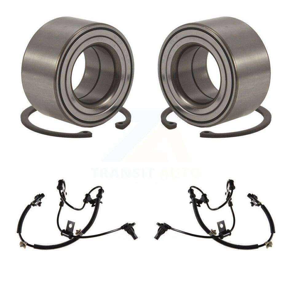Front Wheel Bearing & ABS Sensor Kit For 2006 Hyundai Accent From 09 04 with Harness K7S-102520