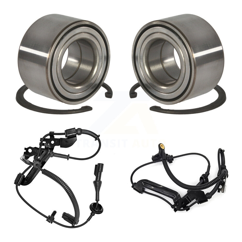 Front Wheel Bearing Sensor Kit For Ford Escape Mercury Mariner 3.0L/2.5L with 4-Wheel ABS K7S-102522