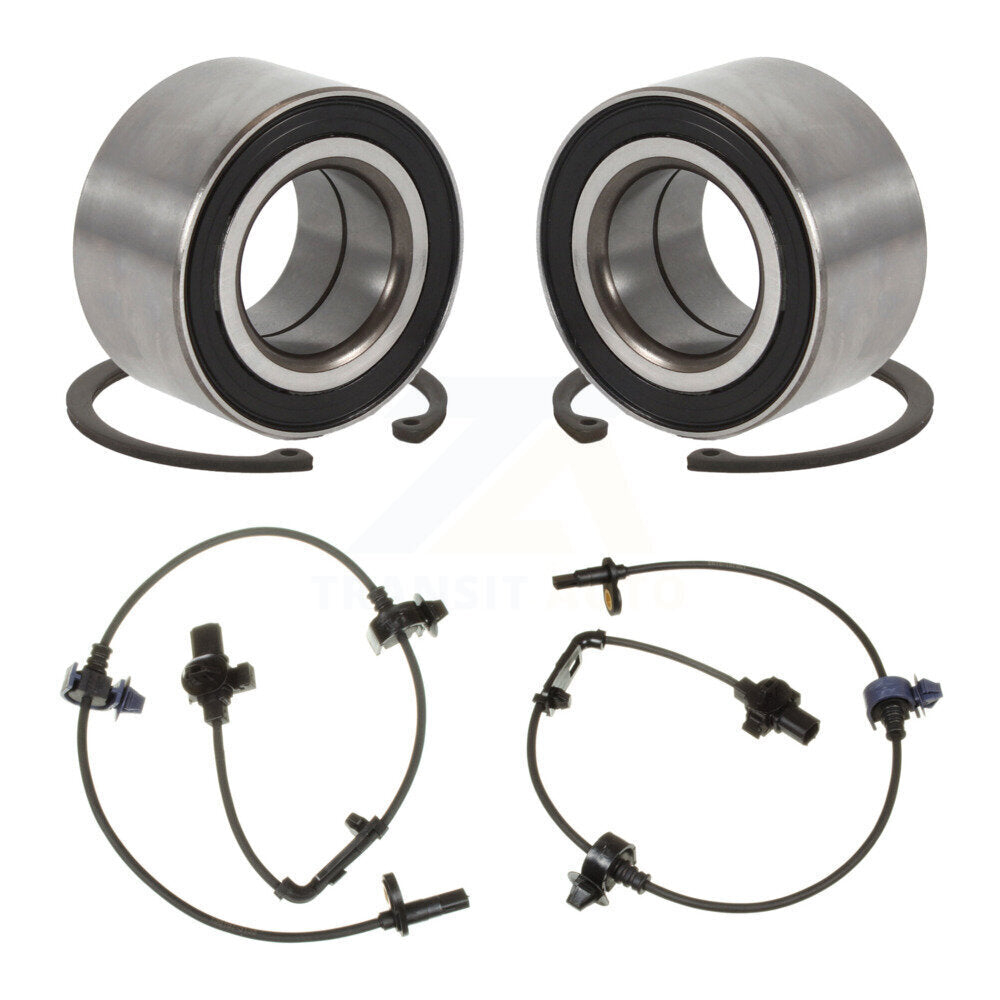 Front Wheel Bearing Sensor Kit For 2007-2008 Honda Civic Not Built in Japan with Harness K7S-102524