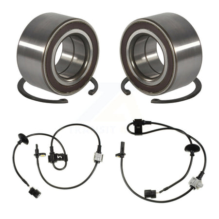 Front Wheel Bearing Sensor Kit For 07-10 Honda Odyssey 3.5L with 4-Wheel ABS Harness K7S-102526
