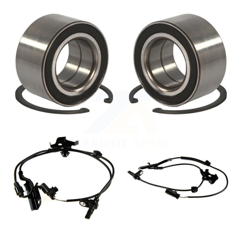 Front Wheel Bearing & Sensor Kit For 2010 Lexus HS250h 2.4L with 4-Wheel ABS Harness K7S-102536