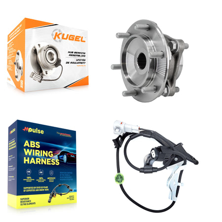 Front Wheel Hub Bearing And ABS Sensor Kit For Toyota 4Runner Lexus GX460 FJ Cruiser K7S-102547