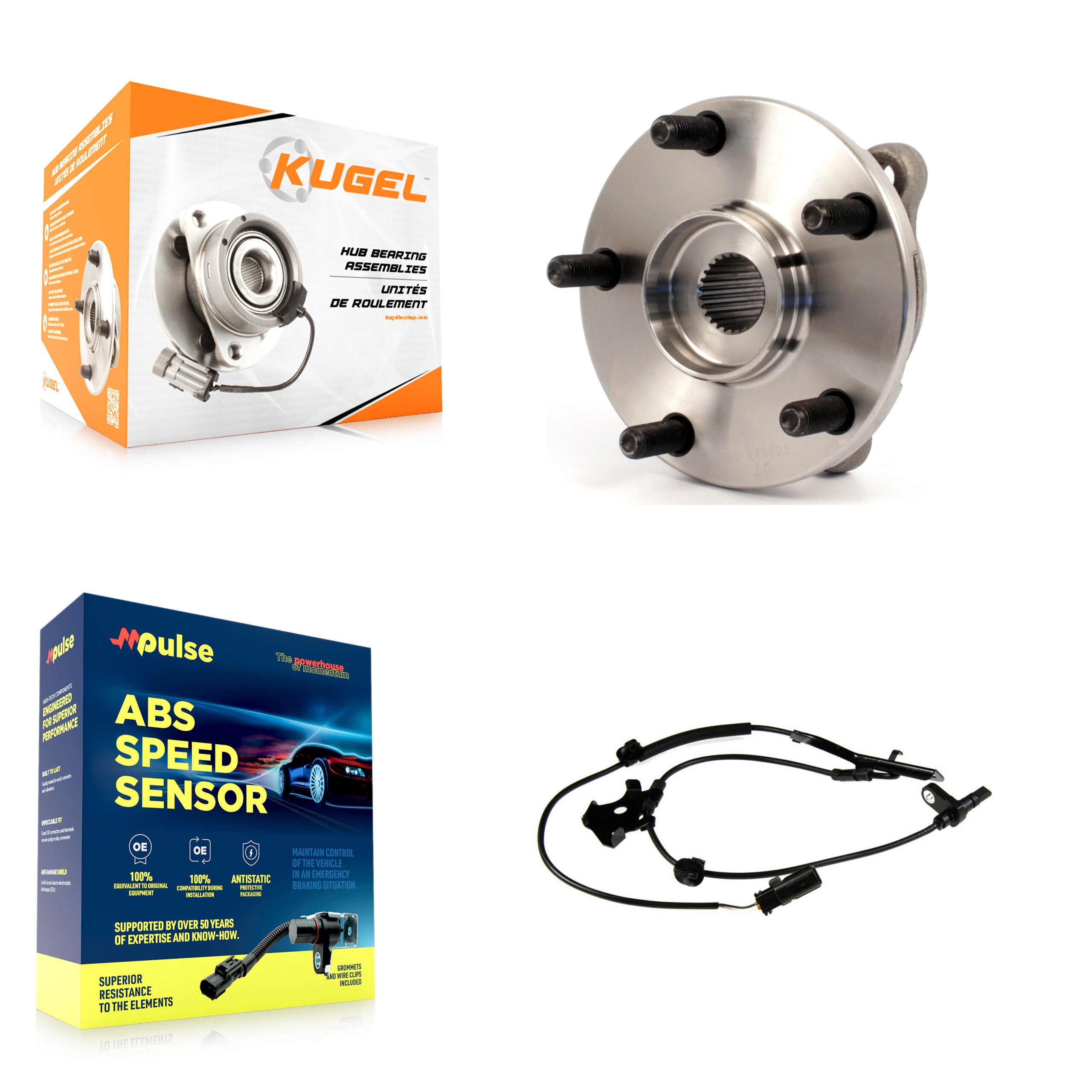 Front Wheel Hub Bearing Sensor Kit For Toyota Prius V Scion Corolla iM tC xB Lexus HS250h K7S-102572