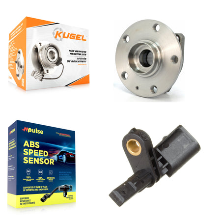 Front Wheel Hub Bearing And ABS Sensor Kit For Volkswagen R32 K7S-102585