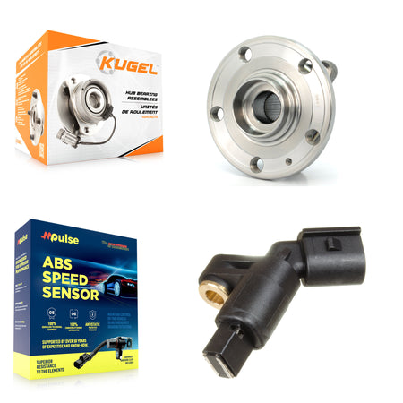 Front Wheel Hub Bearing And ABS Sensor Kit For Volkswagen Jetta City K7S-102588