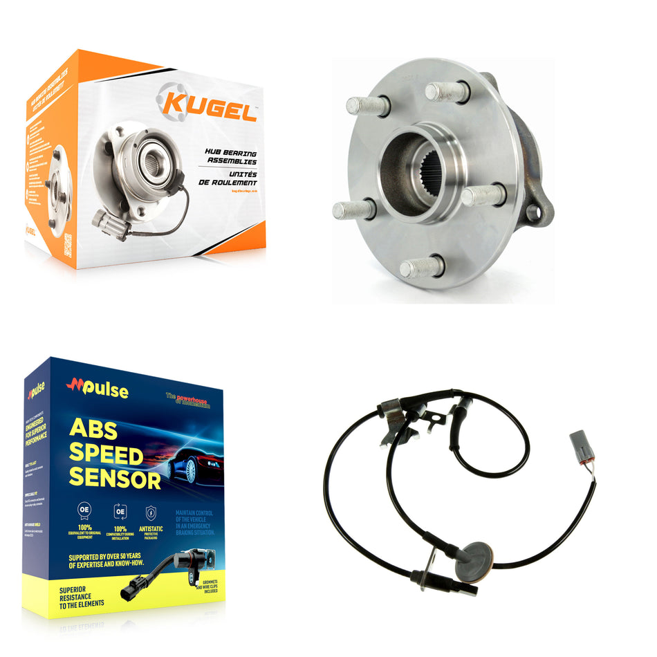 Front Wheel Hub Bearing And ABS Sensor Kit For Suzuki Grand Vitara with Harness K7S-102622