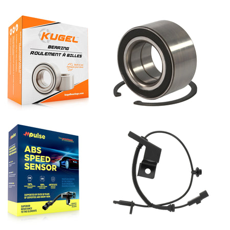 Front Wheel Bearing And ABS Sensor Kit For 2015 Ford Edge 3.5L/2.0L/2.7L with 4-Wheel K7S-102665