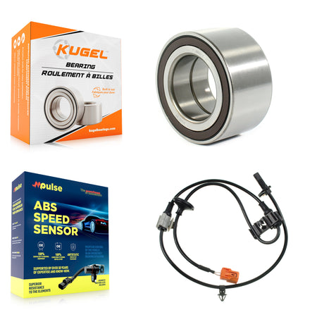 Front Wheel Bearing ABS Sensor Kit For Honda Ridgeline 3.5L with 4-Wheel Harness K7S-102677