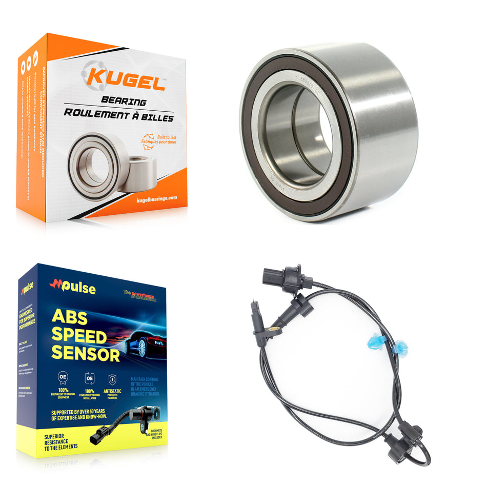 Front Wheel Bearing And ABS Sensor Kit For Honda Ridgeline 3.5L with 4-Wheel K7S-102678