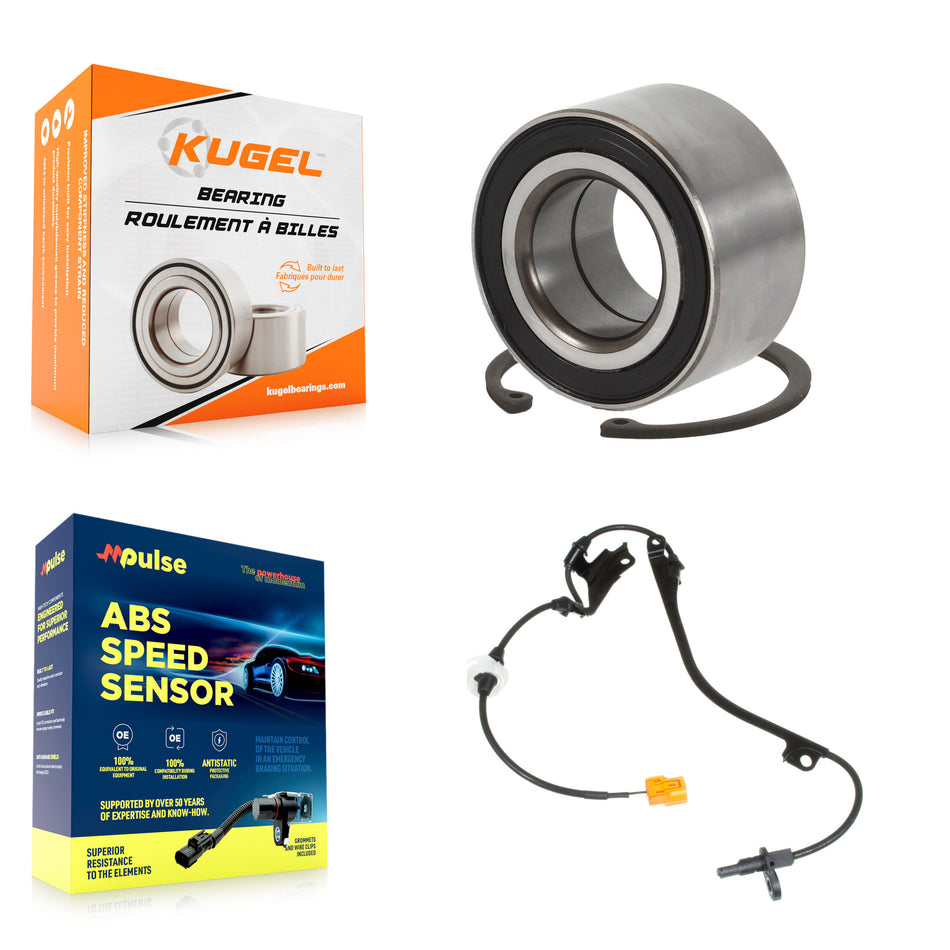 Front Wheel Bearing And ABS Sensor Kit For Acura TL with Harness K7S-102702