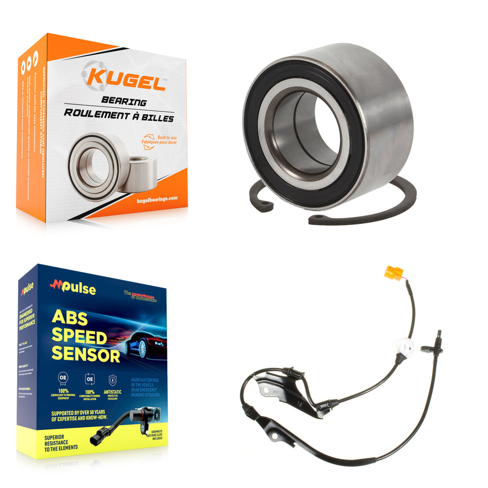 Front Wheel Bearing And ABS Sensor Kit For Honda Accord Acura TSX K7S-102704