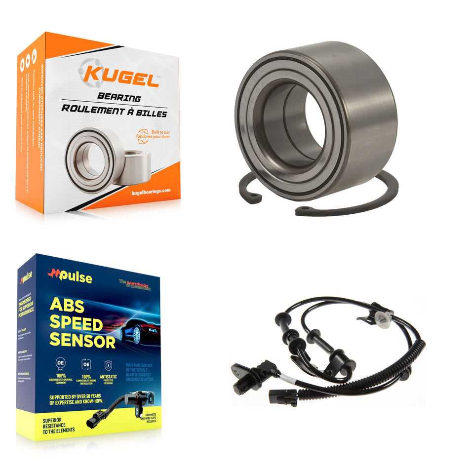 Front Wheel Bearing And ABS Sensor Kit For Hyundai Accent 1.6L with 4-Wheel K7S-102713