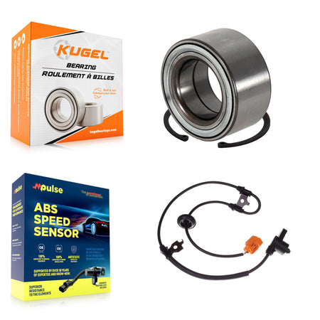 Front Wheel Bearing & Sensor Kit For 06-08 Honda Pilot 3.5L with 4-Wheel ABS Harness K7S-102738