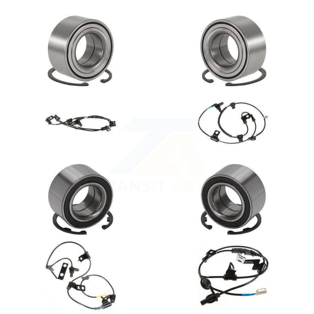 Front Rear Wheel Bearing Sensor Kit (8Pc) For Kia Sportage AWD with 2.4L/2.0L 4-Wheel ABS K7S-102781