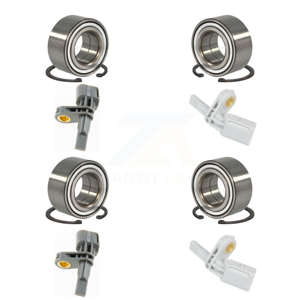 Front Rear Wheel Bearing Sensor Kit (8Pc) For Porsche Cayenne Volkswagen Touareg Audi Q7 K7S-102784