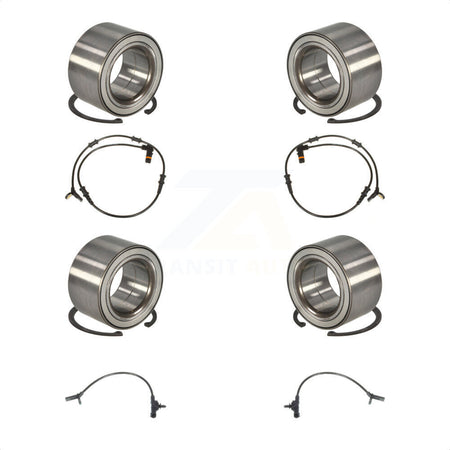 Front Rear Wheel Bearing And ABS Sensor Kit For Mercedes-Benz ML350 ML320 ML550 ML500 K7S-102906