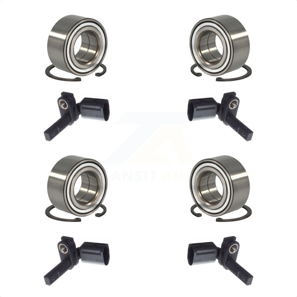 Front Rear Wheel Bearing And ABS Sensor Kit For Volkswagen Touareg K7S-102910