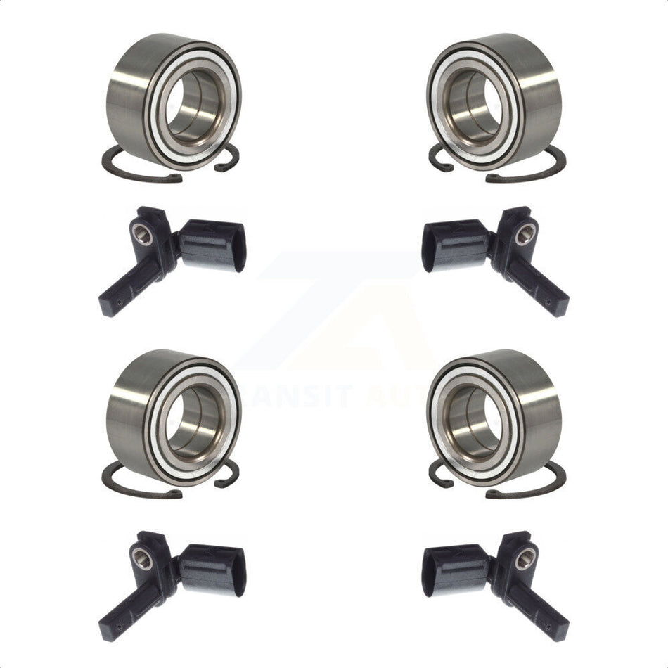 Front Rear Wheel Bearing And ABS Sensor Kit For Volkswagen Touareg K7S-102910