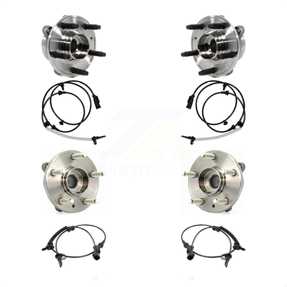Front Rear Wheel Hub Bearing Sensor Kit For Ford Police Interceptor Sedan Special Service K7S-102962