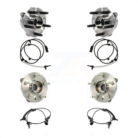 Front Rear Wheel Hub Bearing Sensor Kit For Ford Police Interceptor Sedan Special Service K7S-102962