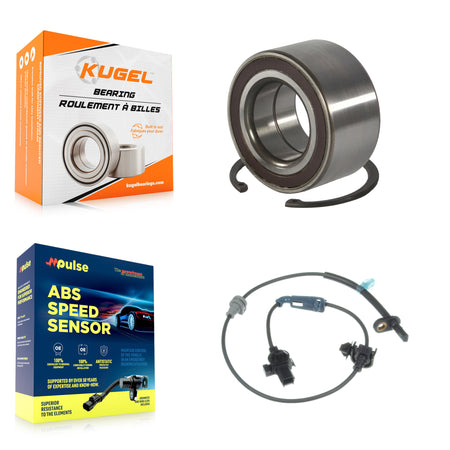 Front Wheel Bearing & Sensor Kit For 14-16 Honda CR-V 2.4L with 4-Wheel ABS Harness K7S-103045