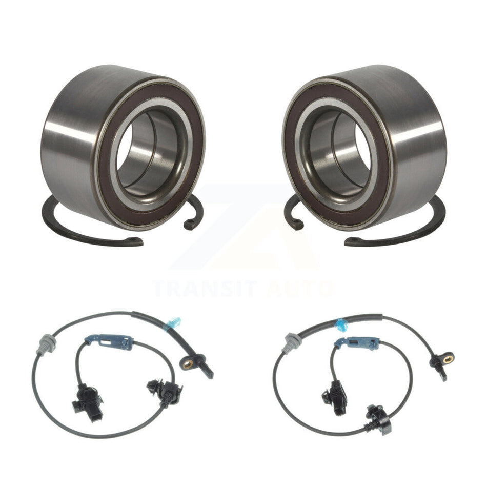 Front Wheel Bearing & Sensor Kit For 14-16 Honda CR-V 2.4L with 4-Wheel ABS Harness K7S-103068