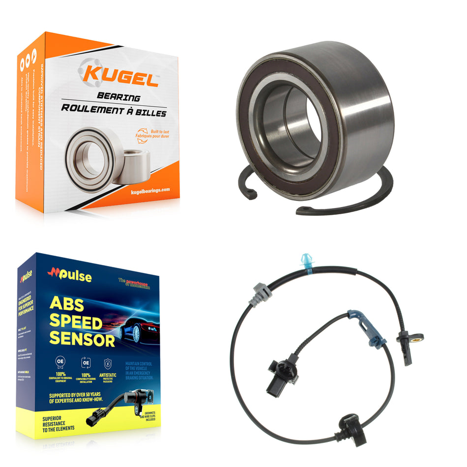 Front Wheel Bearing And ABS Sensor Kit For Honda CR-V 2.4L with 4-Wheel K7S-103080