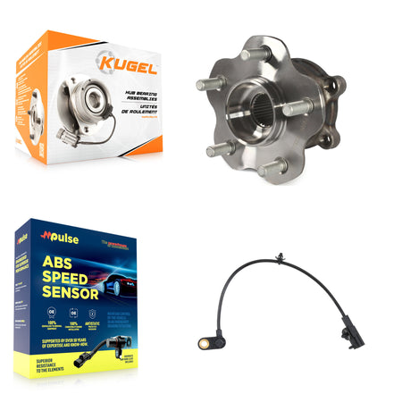 Rear Wheel Hub Bearing And ABS Sensor Kit For INFINITI Q50 Q60 Nissan Z K7S-103092