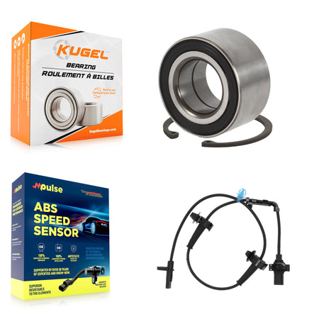 Front Wheel Bearing And ABS Sensor Kit For 2014-2015 Honda Civic 2.4L with Harness K7S-103107