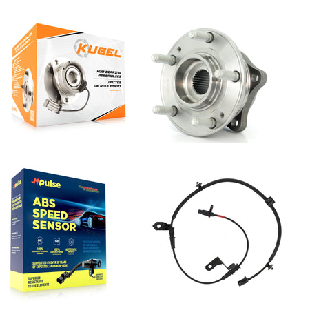 Front Wheel Hub Bearing And ABS Sensor Kit For 2015 Kia Sorento K7S-103136