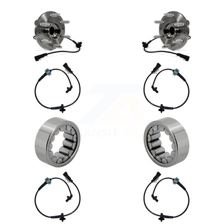 Front Rear Wheel Bearing And Extra ABS Sensor Kit For Chevrolet Suburban 4WD K7S-103148