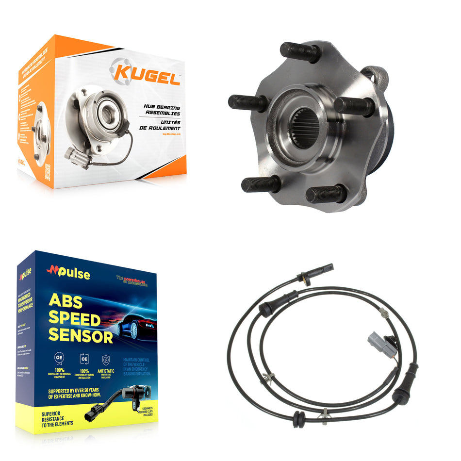 Front Wheel Hub Bearing And ABS Sensor Kit For Nissan Sentra K7S-103174
