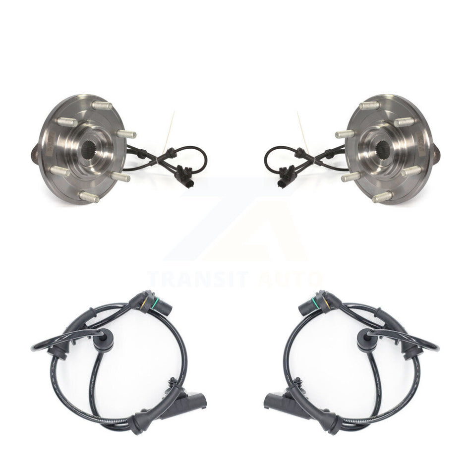 Front Wheel Hub Bearing & Extra Sensor Kit For Nissan TITAN Armada 5.6L with 4-Wheel ABS K7S-103192