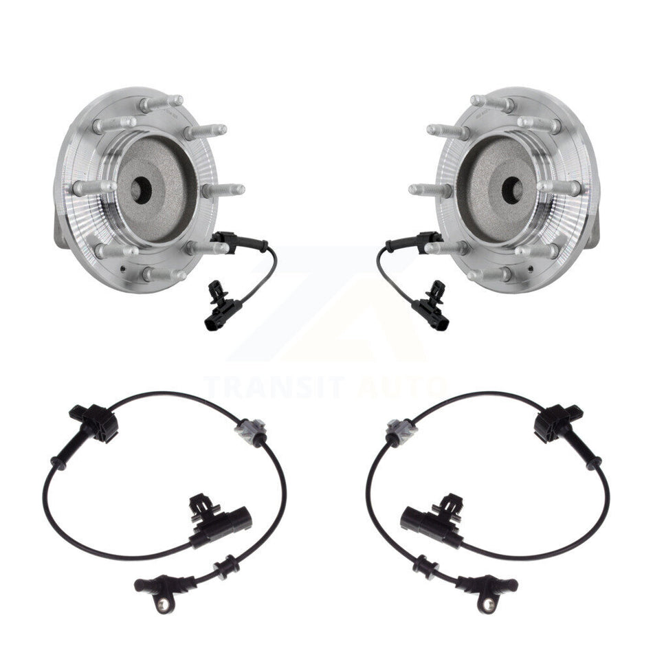 Front Wheel Hub Bearing & Sensor Kit For Chevrolet GMC Silverado 2500 HD Sierra 3500 RWD K7S-103200