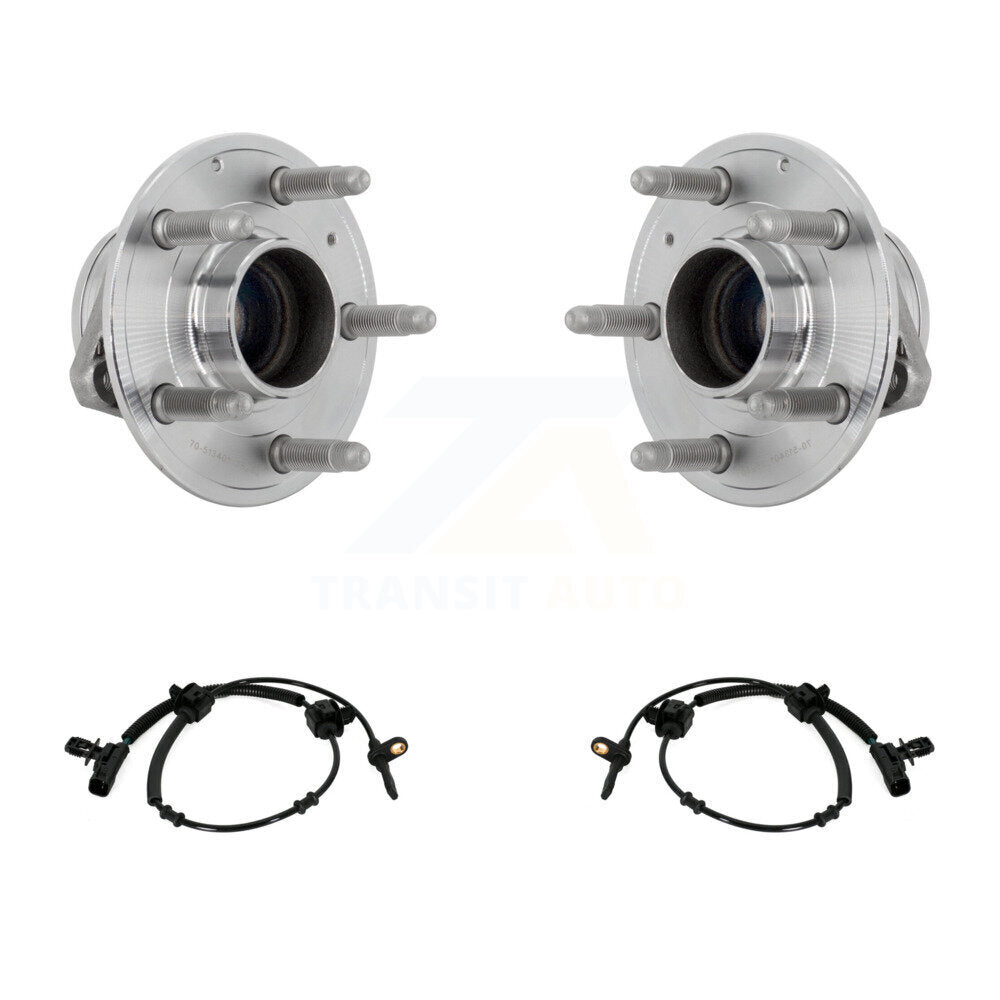 Front Wheel Hub Bearing And ABS Sensor Kit For Cadillac ATS CTS RWD K7S-103209