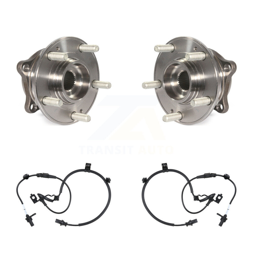 Front Wheel Hub Bearing Sensor Kit For 18 Hyundai Sonata 2.4L/1.6L/2.0L with 4-Wheel ABS K7S-103211