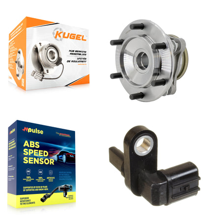 Front Wheel Hub Bearing And ABS Sensor Kit For Toyota Tacoma 4Runner FJ Cruiser K7S-103233