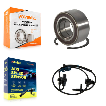 Front Wheel Bearing Sensor Kit For 2007-2012 Acura RDX 2.3L with 4-Wheel ABS Harness K7S-103246