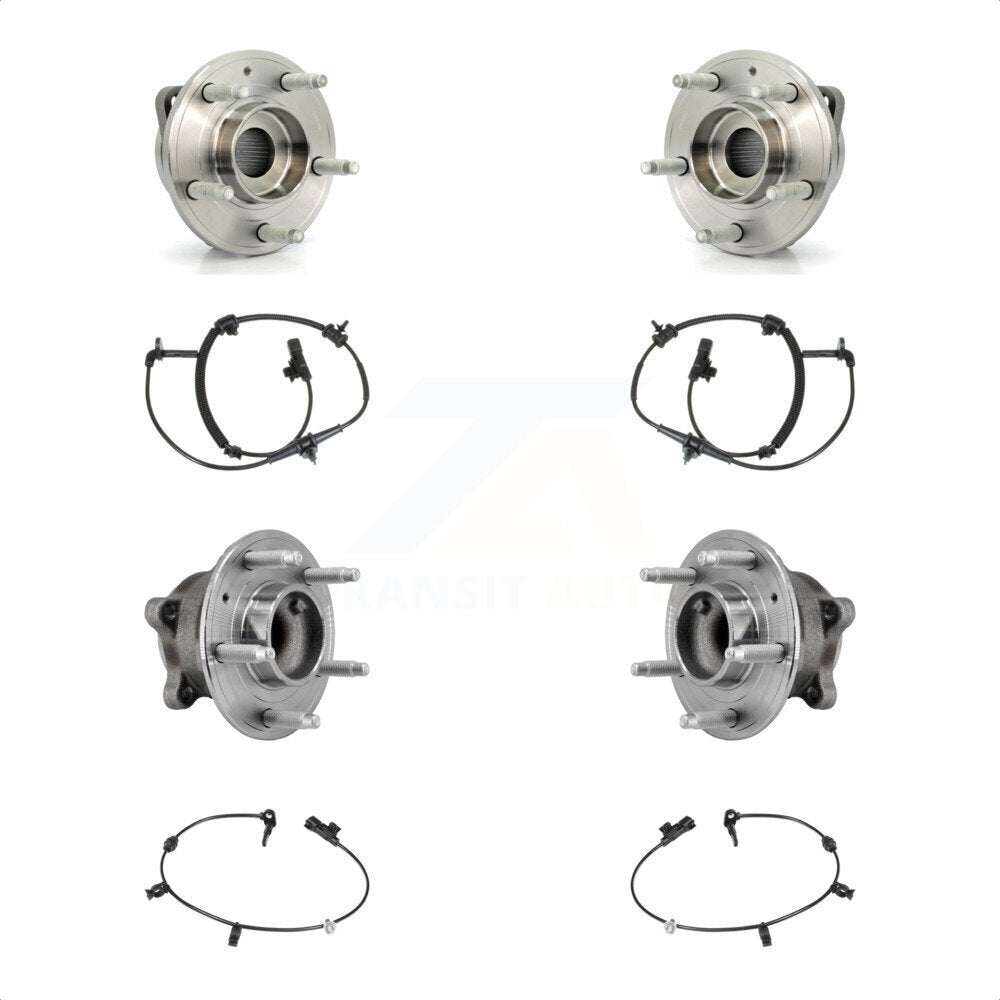 Front Rear Wheel Hub Bearing ABS Sensor Kit For Buick Verano Chevrolet Volt with Harness K7S-103257