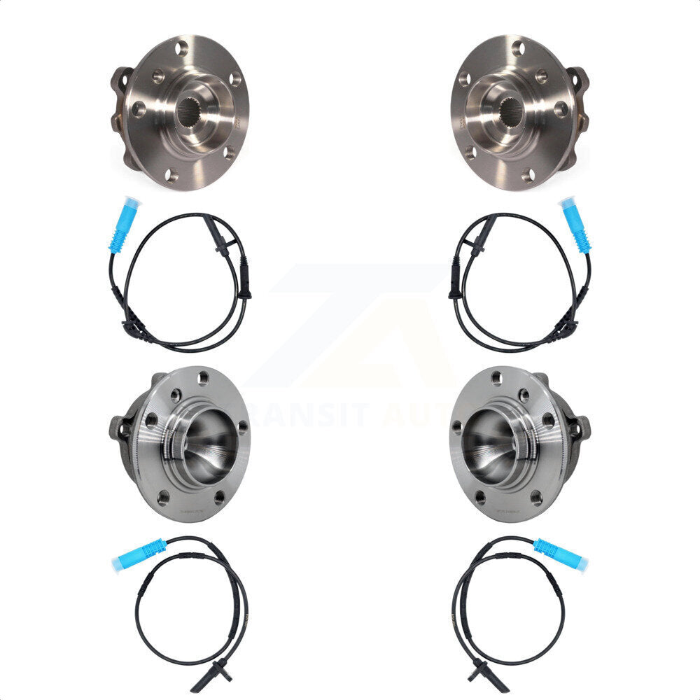 Front Rear Wheel Hub Bearing & Sensor Kit For Mini Cooper Countryman Paceman with Harness K7S-103266