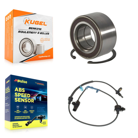 Front Wheel Bearing Sensor Kit For 2007-2012 Acura RDX 2.3L with 4-Wheel ABS Harness K7S-103298