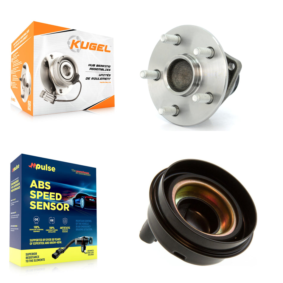 Rear Wheel Hub Bearing And Extra ABS Sensor Kit For Toyota Corolla Matrix Pontiac Vibe K7S-103303