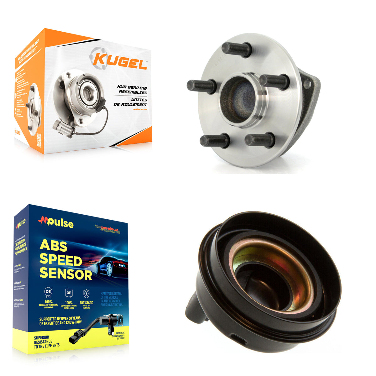 Rear Wheel Hub Bearing Sensor Kit For Toyota Corolla Matrix Pontiac Vibe without Harness K7S-103304