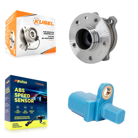 Rear Wheel Hub Bearing And ABS Sensor Kit For Volvo S60 V60 without Harness K7S-103315