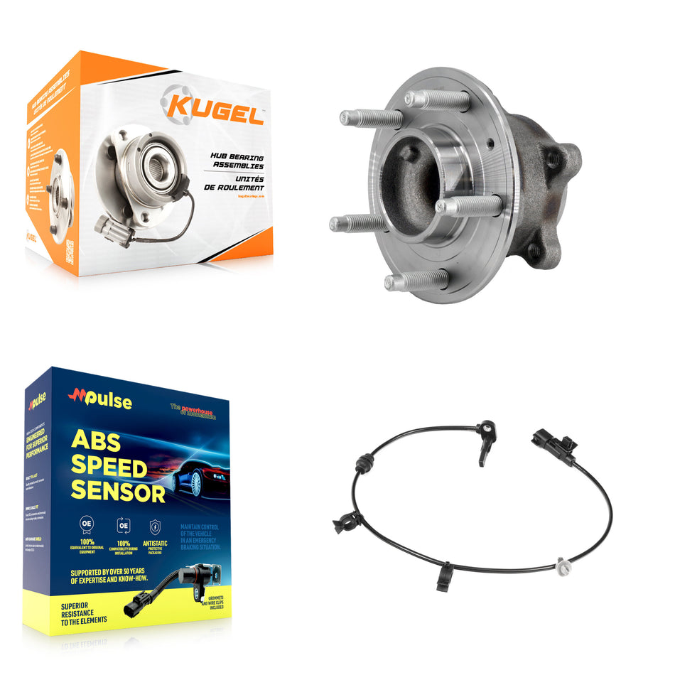 Rear Wheel Hub Bearing And ABS Sensor Kit For Buick Verano Chevrolet Volt Cascada K7S-103317