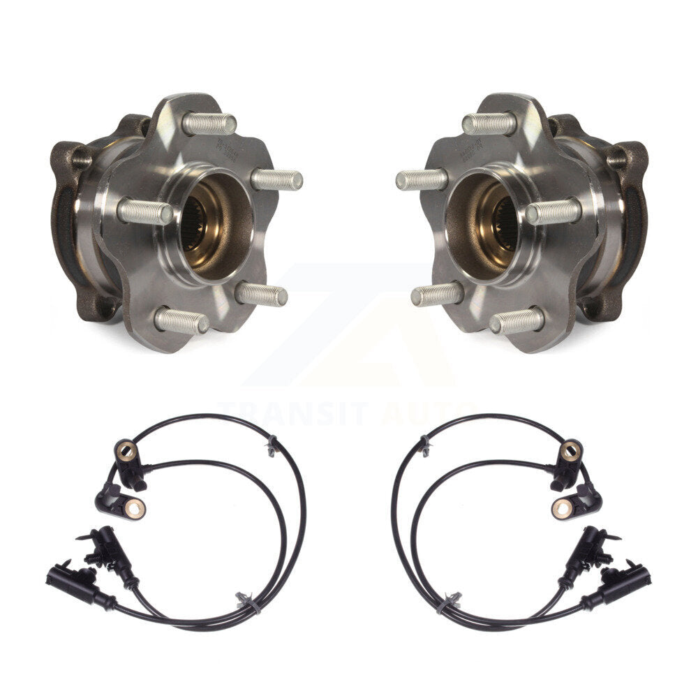 Rear Wheel Hub Bearing ABS Sensor Kit For INFINITI M35 3.5L with 4-Wheel Harness K7S-103368