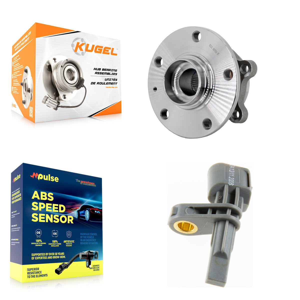 Rear Wheel Hub Bearing And ABS Sensor Kit For Volkswagen Atlas Cross Sport K7S-103420