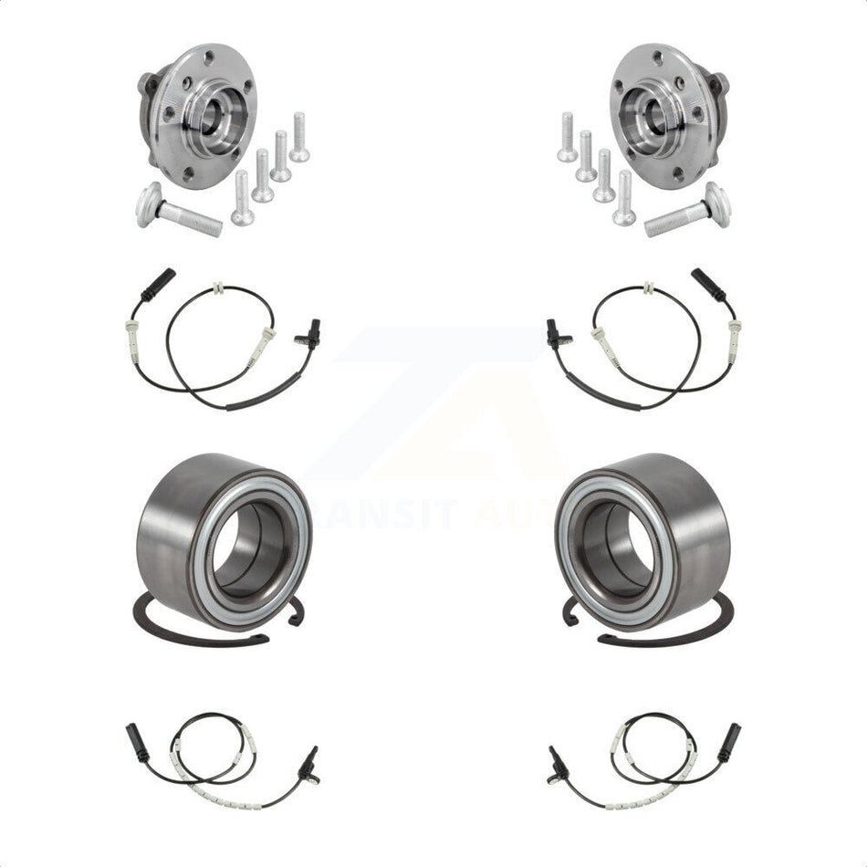 Front Rear Wheel Bearing And ABS Sensor Kit For BMW 230i xDrive M240i K7S-103423